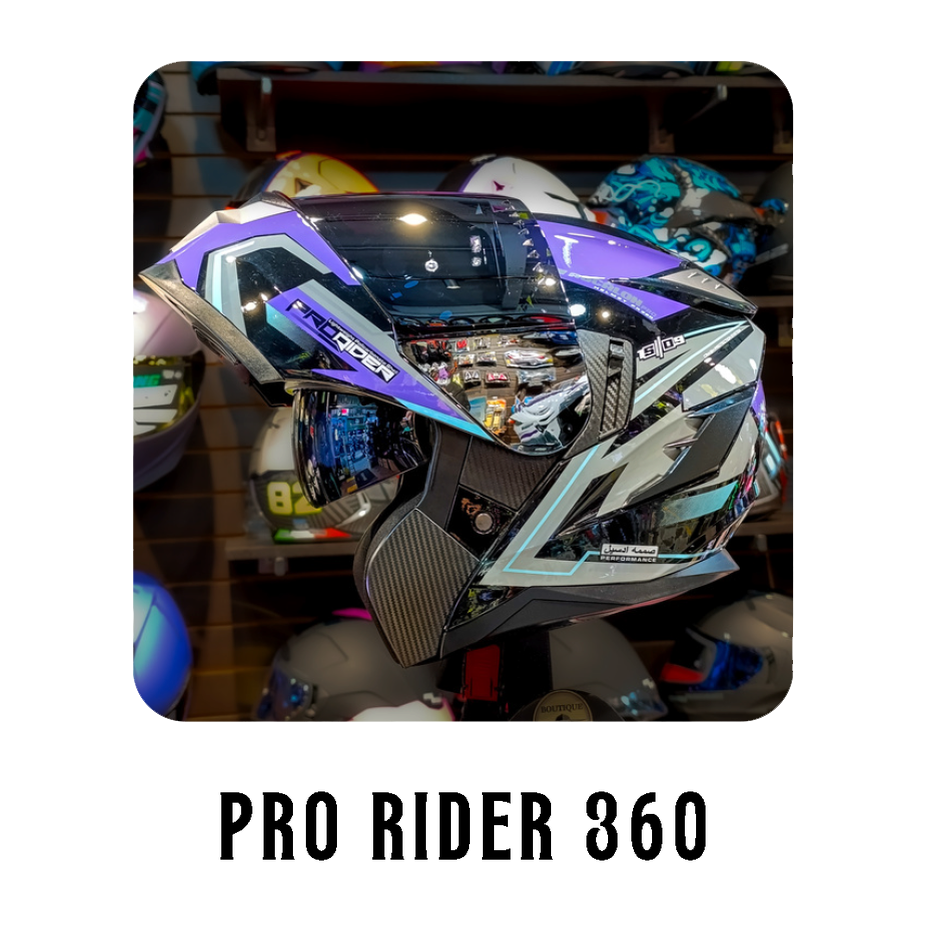 Casco Pro Rider 360 Abierto